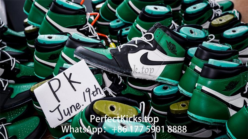 PK GOD Jordan 1 Retro High Pine Green RETAIL MATERIALS READY TO SHIP