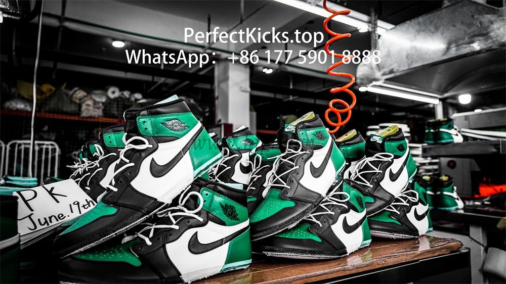 PK GOD Jordan 1 Retro High Pine Green RETAIL MATERIALS READY TO SHIP