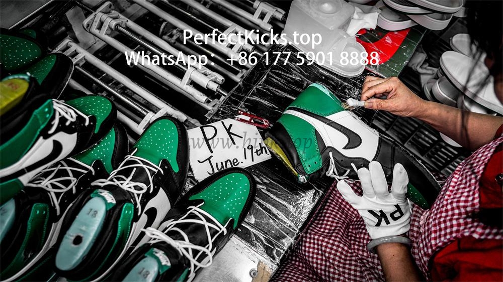 PK GOD Jordan 1 Retro High Pine Green RETAIL MATERIALS READY TO SHIP