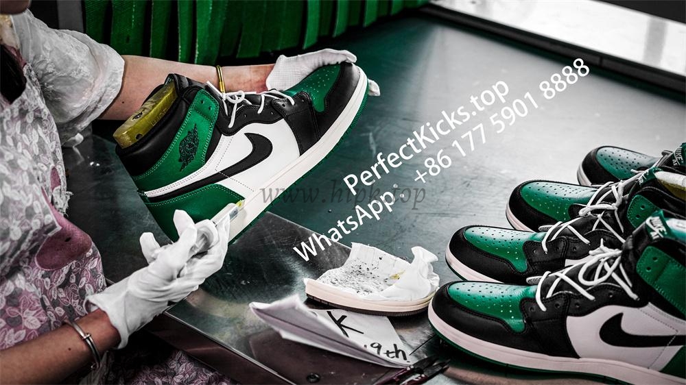 PK GOD Jordan 1 Retro High Pine Green RETAIL MATERIALS READY TO SHIP