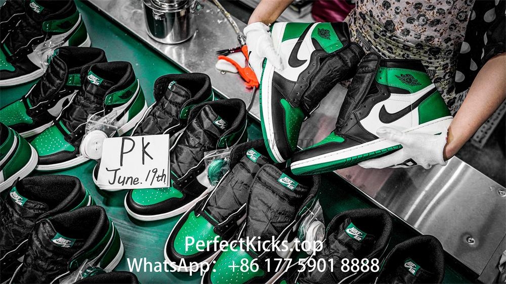 PK GOD Jordan 1 Retro High Pine Green RETAIL MATERIALS READY TO SHIP