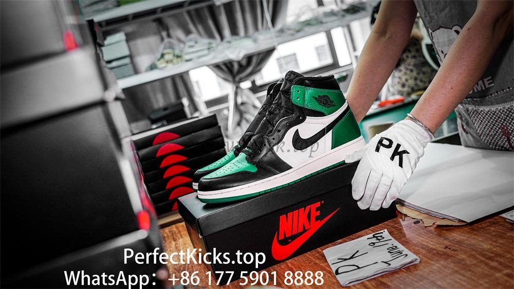 PK GOD Jordan 1 Retro High Pine Green RETAIL MATERIALS READY TO SHIP