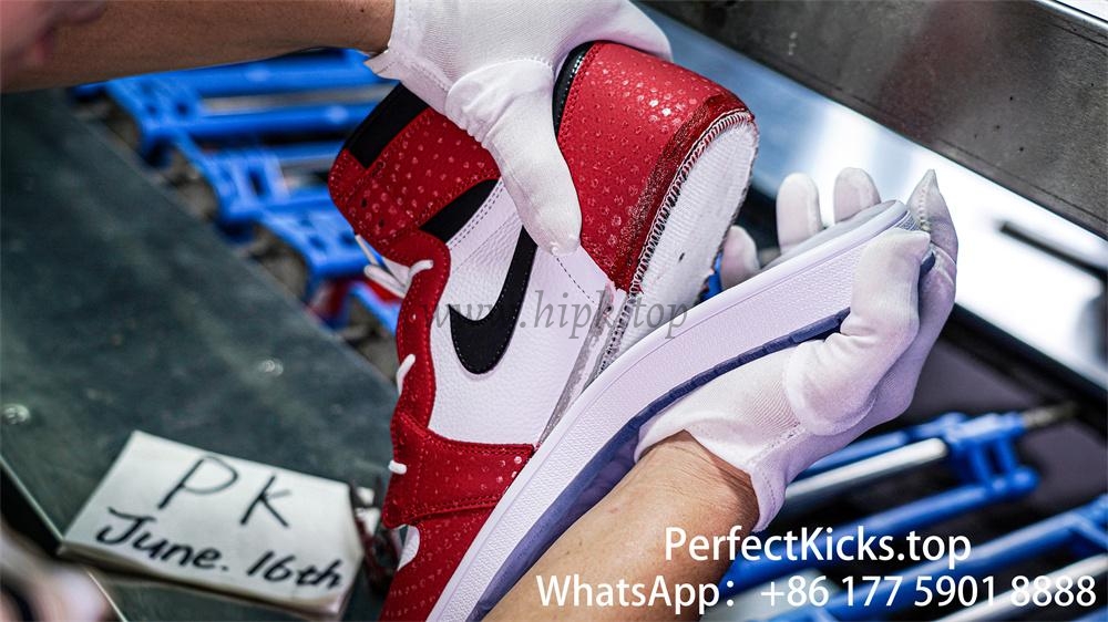 Jordan 1 Retro High Spider Man Origin Story RETAIL MATERIALS READY TO SHIP