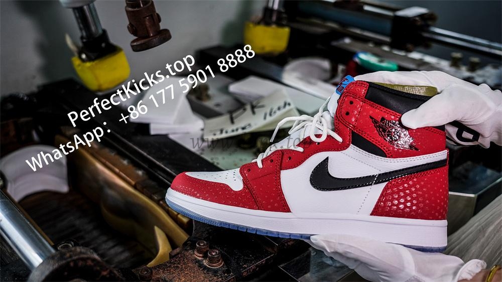 Jordan 1 Retro High Spider Man Origin Story RETAIL MATERIALS READY TO SHIP