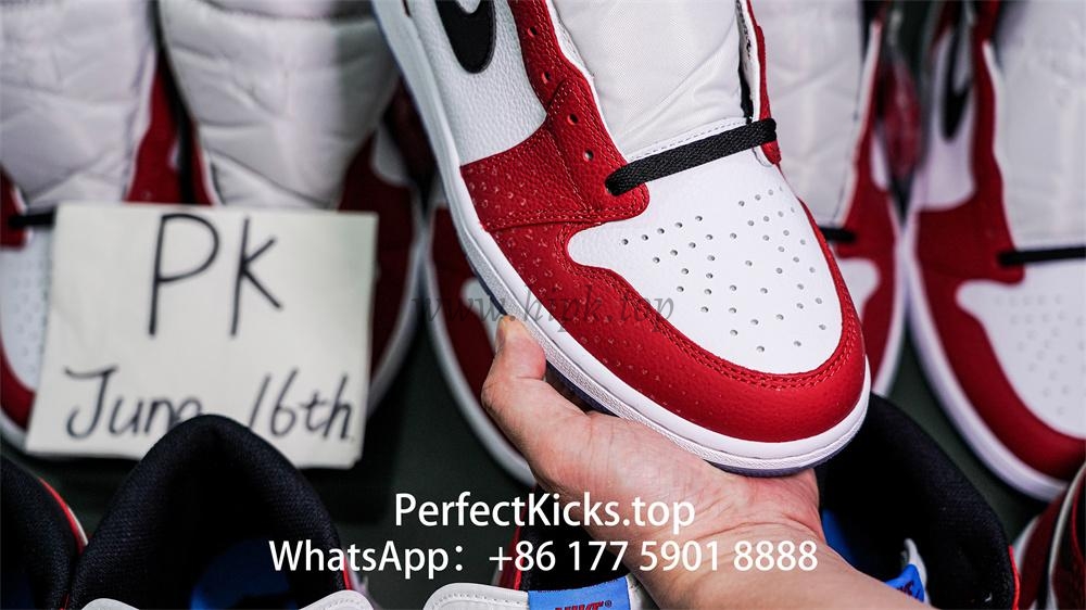 Jordan 1 Retro High Spider Man Origin Story RETAIL MATERIALS READY TO SHIP