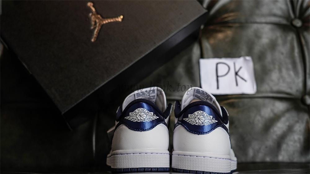 PK GOD Jordan 1 Retro LowMetallic Blue RETAIL MATERIALS READY TO SHIP