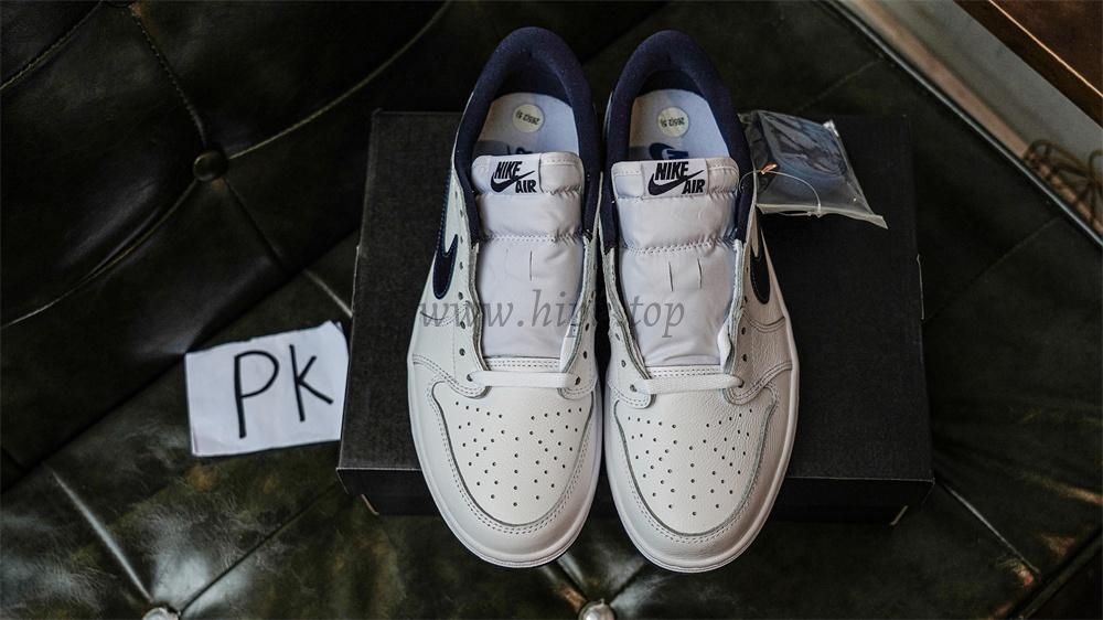 PK GOD Jordan 1 Retro LowMetallic Blue RETAIL MATERIALS READY TO SHIP