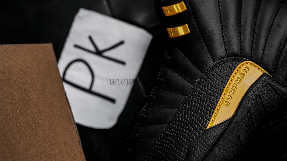 PK GOD Jordan 12 Retro Black Taxi RETAIL MATERIALS READY TO SHIP