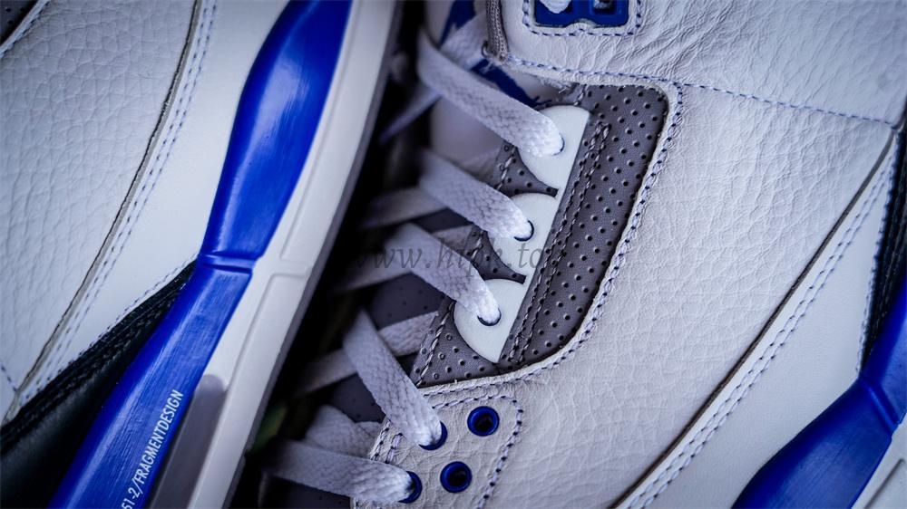 PK GOD Jordan 3 Retro Fragment Blue RETAIL MATERIALS READY TO SHIP