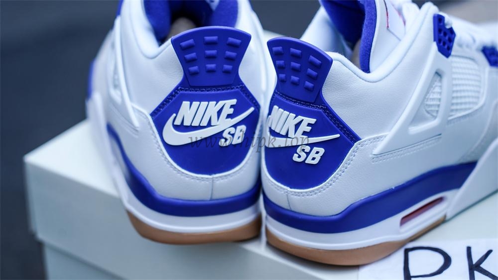 PK GOD Jordan 4 Retro SB Sapphire Blue RETAIL MATERIALS READY TO SHIP