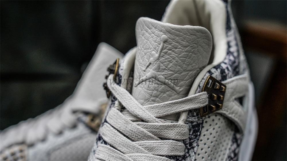 PK GOD Jordan 4 RetroSnakeskin RETAIL MATERIALS READY TO SHIP