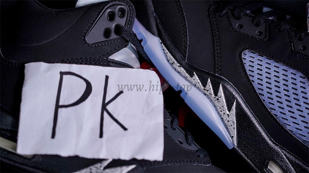 PK GOD Jordan 5 Retro Black Metallic 2016 RETAIL MATERIALS READY TO SHIP