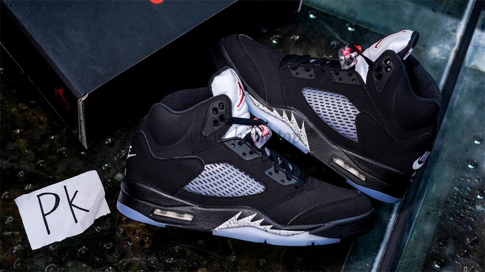 PK GOD Jordan 5 Retro Black Metallic 2016 RETAIL MATERIALS READY TO SHIP