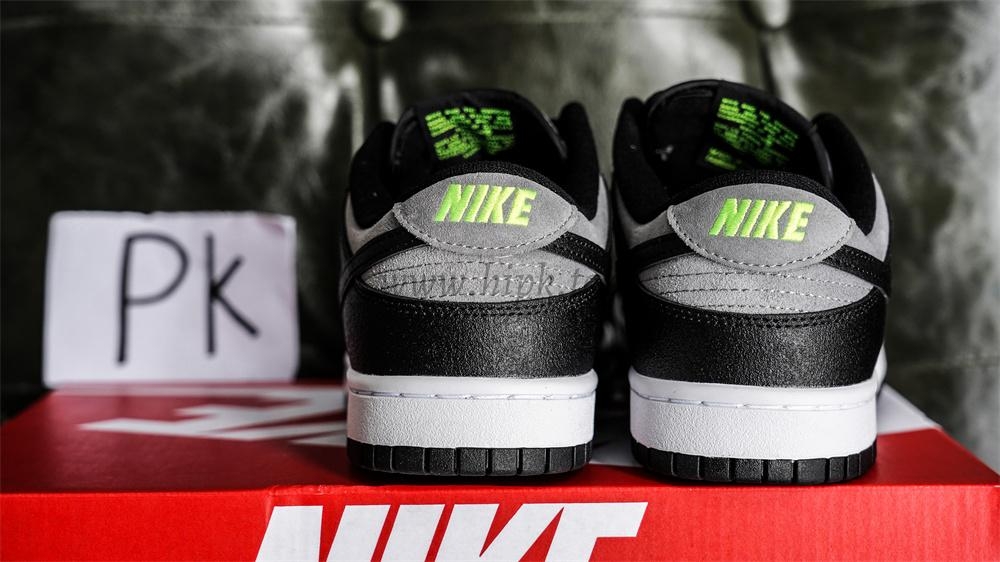 PK GOD Nike Dunk Low Black Grey Green Strike RETAIL MATERIALS READY TO SHIP