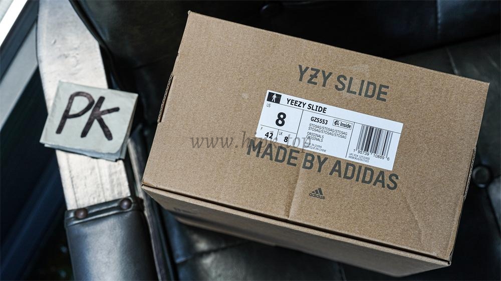 PK GOD Yeezy Slides ‘Enflame Oil’ RETAIL MATERIALS READY TO SHIP