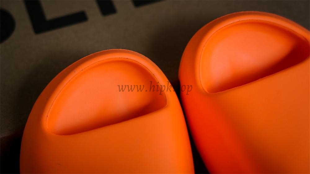 pk god Ad*s yeezy slide enflame orange retail materials ready to ship