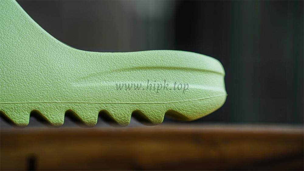 pk god Ad*s yeezy slide glow green glossy retail materials ready to ship