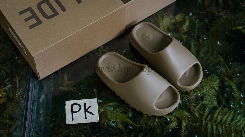 pk god Ad*s yeezy slideearth brown retail materials ready to ship