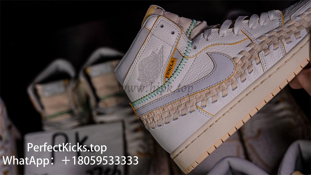 PK GOD Jordan 1 Retro High OG SPUnion Woven Sail RETAIL MATERIALS READY TO SHIP