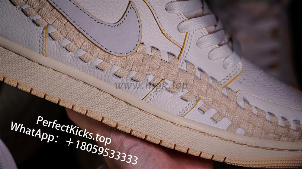 PK GOD Jordan 1 Retro High OG SPUnion Woven Sail RETAIL MATERIALS READY TO SHIP