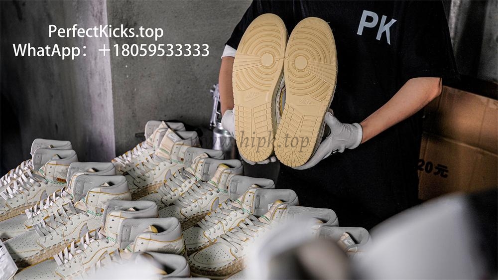 PK GOD Jordan 1 Retro High OG SPUnion Woven Sail RETAIL MATERIALS READY TO SHIP