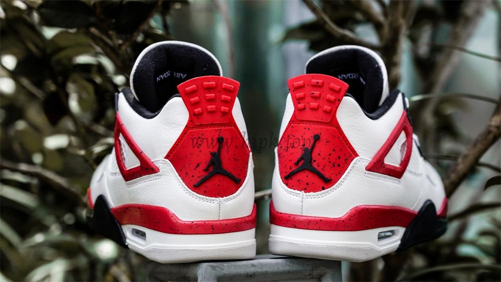 PK GOD Jordan 4 Retro Red Cement RETAIL MATERIALS READY TO SHIP