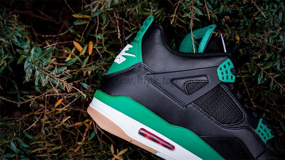 PK GOD Jordan 4 Retro SB Black Green RETAIL MATERIALS READY TO SHIP