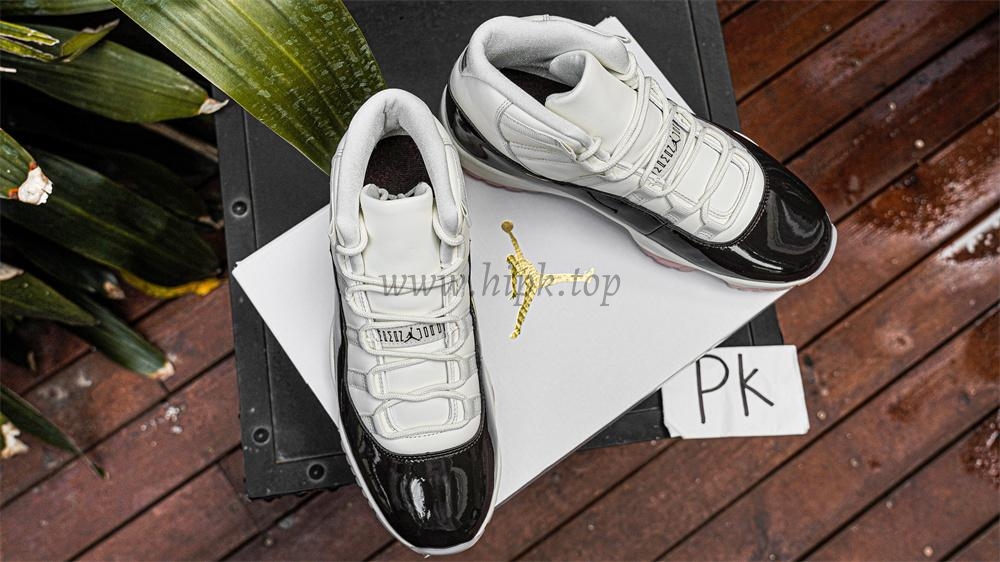 PK GOD Jordan Air Jordan 11 Retro White Black RETAIL MATERIALS READY TO SHIP