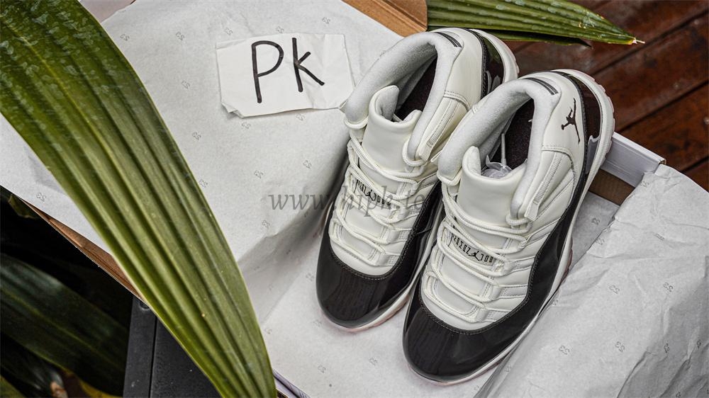 PK GOD Jordan Air Jordan 11 Retro White Black RETAIL MATERIALS READY TO SHIP