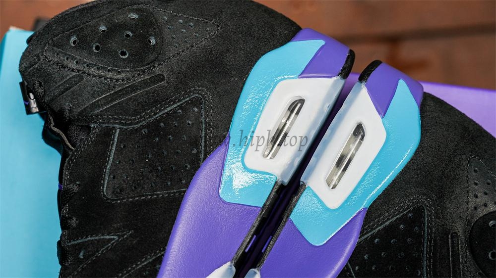 PK GOD Jordan Air Jordan 6 Aqua Black Purple RETAIL MATERIALS READY TO SHIP