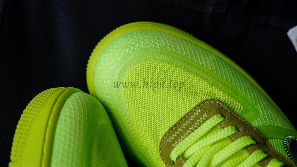 PK God OFF-WHITE x Nike Air Force 1 Volt OW AF1 Lemon Yellow AO4606-700 Ready to ship