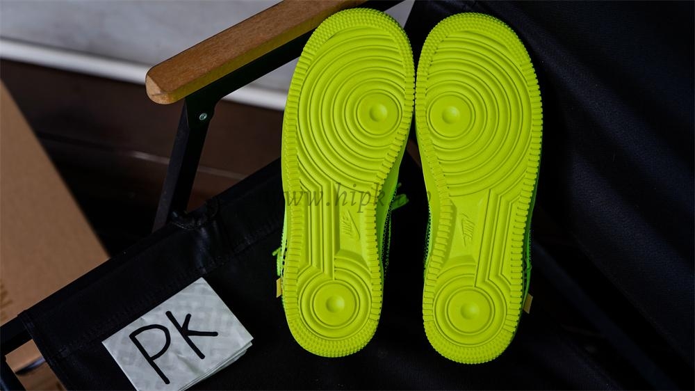 PK God OFF-WHITE x Nike Air Force 1 Volt OW AF1 Lemon Yellow AO4606-700 Ready to ship