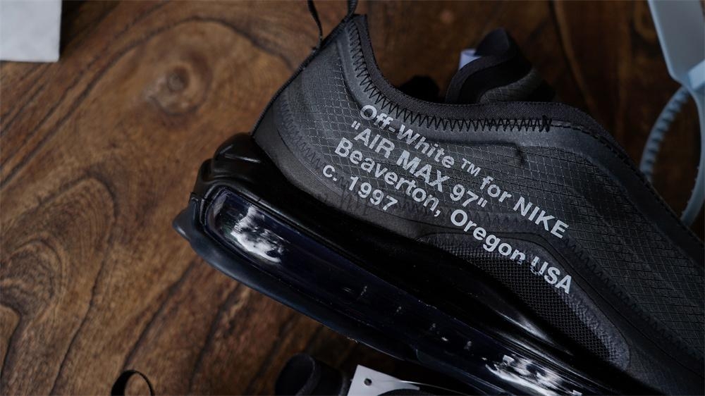 PK GOD Nike Air Max 97 Off-White Black RETAIL MATERIALS READY TO SHIP