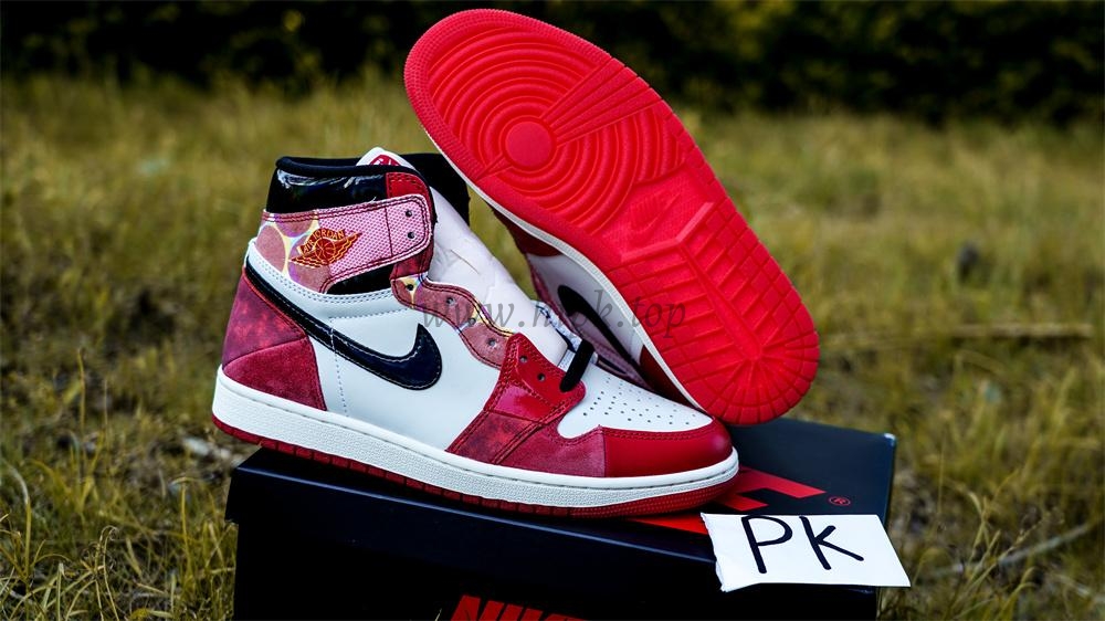 PK 4.0 Jordan 1 Retro High OGSpider-Man Across the Spider-Verse RETAIL MATERIALS READY TO SHIP