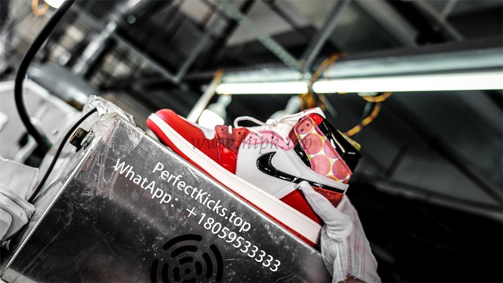 PK 4.0 Jordan 1 Retro High OGSpider-Man Across the Spider-Verse RETAIL MATERIALS READY TO SHIP