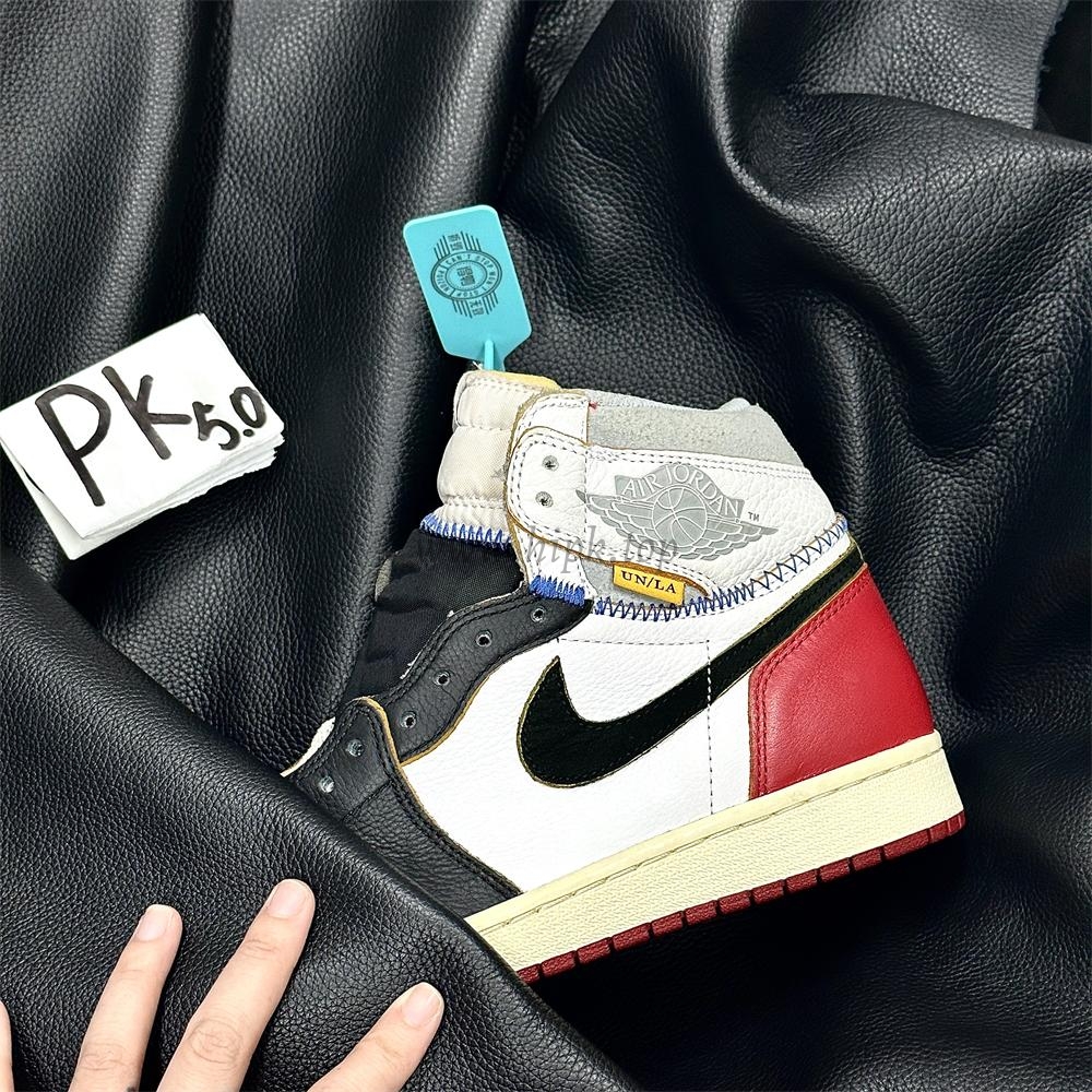 PK 5.0 Jordan 1 Retro High Union Los Angeles Black Toe RETAIL MATERIALS READY TO SHIP