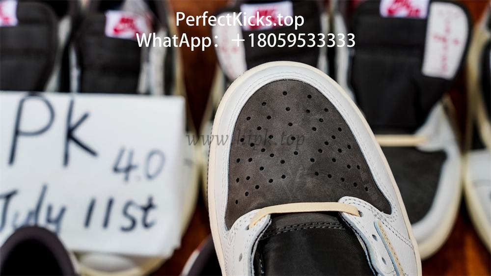 PK 4.0 Jordan 1 Retro Low OG SP Travis Scott Reverse Mocha RETAIL MATERIALS READY TO SHIP