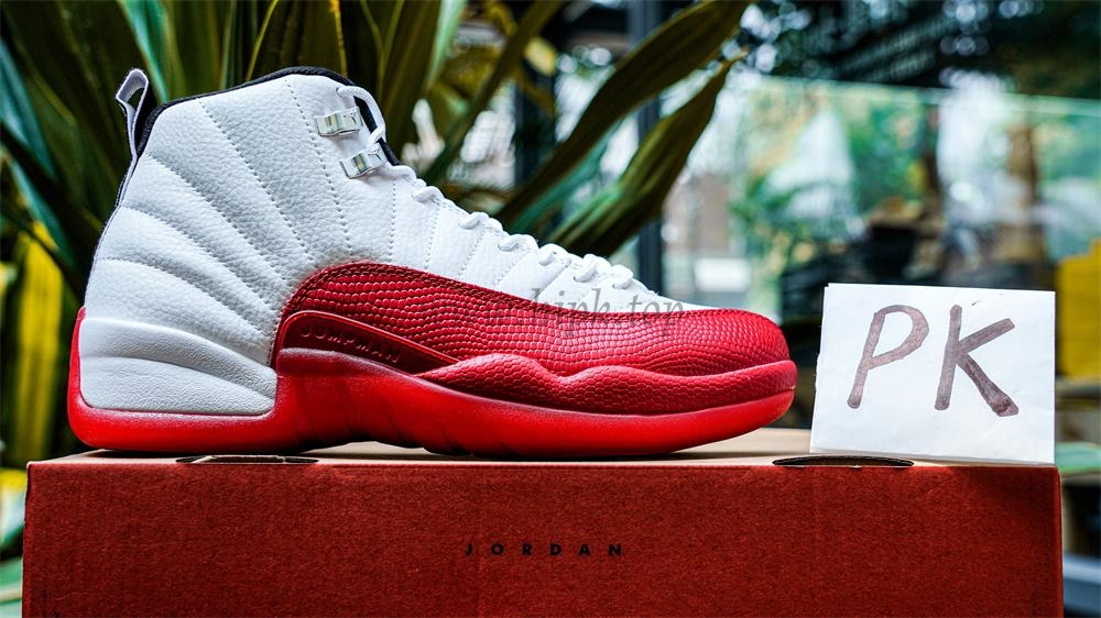 PK GOD Jordan 12 Retro Cherry RETAIL MATERIALS READY TO SHIP