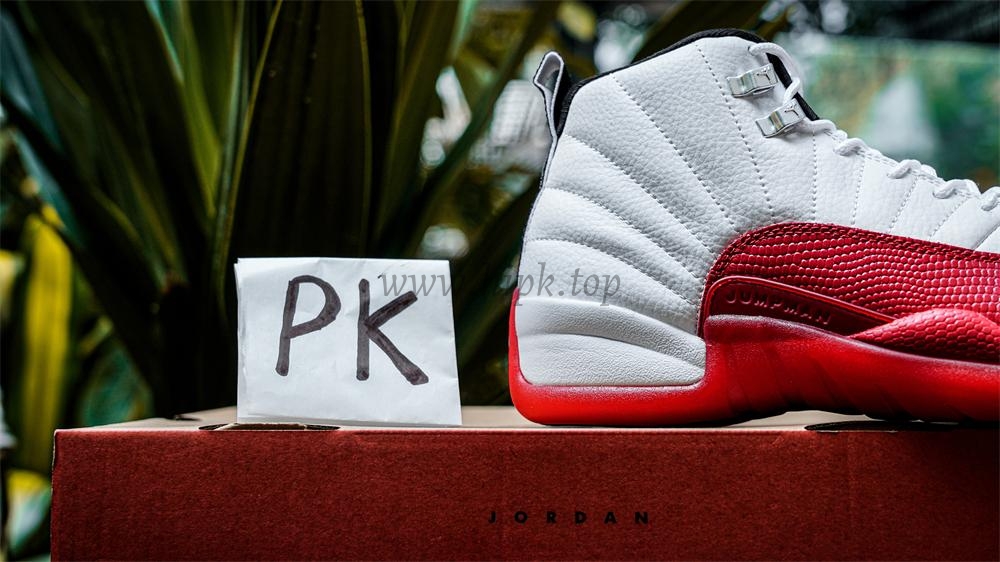 PK GOD Jordan 12 Retro Cherry RETAIL MATERIALS READY TO SHIP