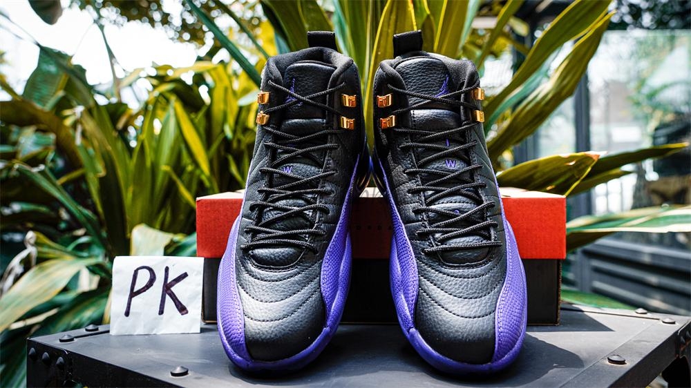 PK GOD Jordan 12 Retro Field Purple RETAIL MATERIALS READY TO SHIP