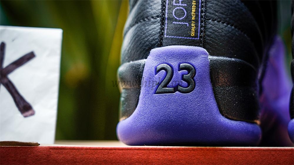 PK GOD Jordan 12 Retro Field Purple RETAIL MATERIALS READY TO SHIP