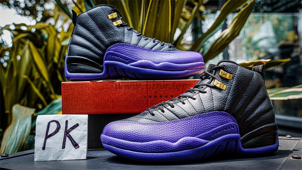 PK GOD Jordan 12 Retro Field Purple RETAIL MATERIALS READY TO SHIP