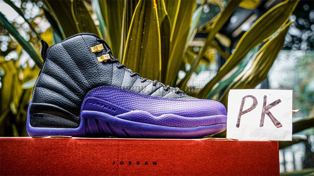 PK GOD Jordan 12 Retro Field Purple RETAIL MATERIALS READY TO SHIP