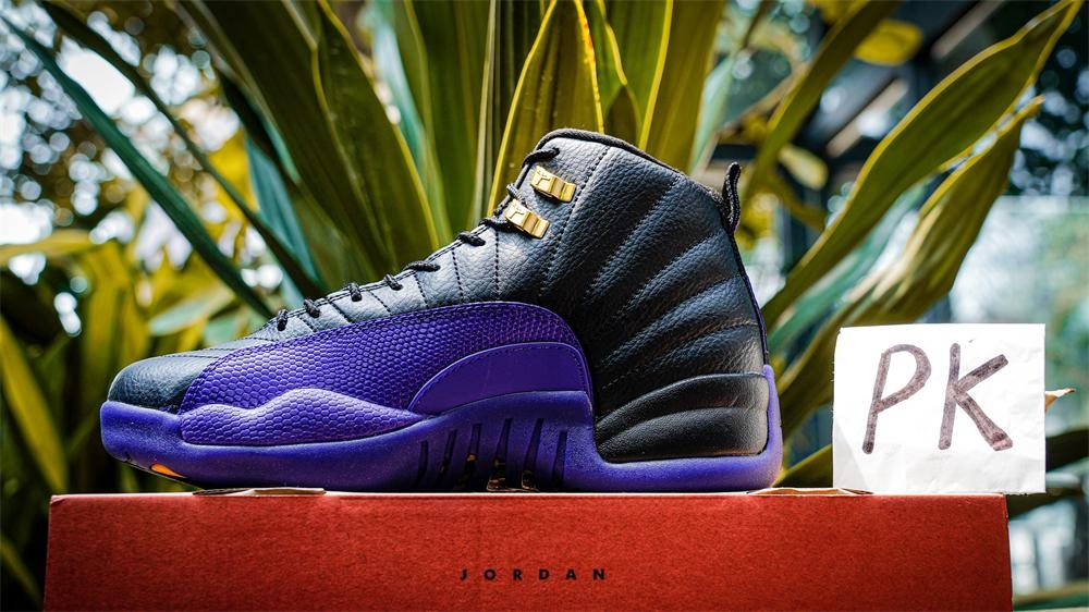 PK GOD Jordan 12 Retro Field Purple RETAIL MATERIALS READY TO SHIP