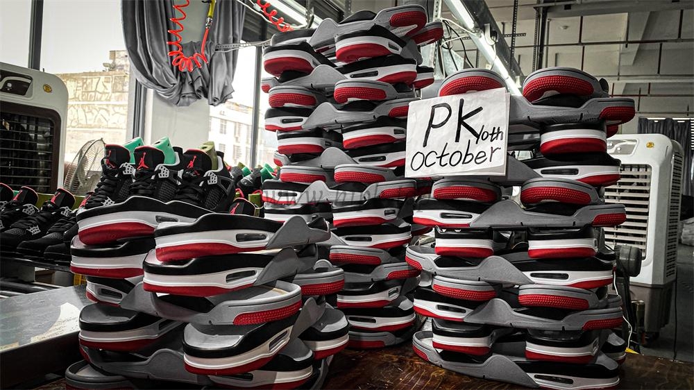 PK GOD Jordan 4 Retro Bred RETAIL MATERIALS READY TO SHIP