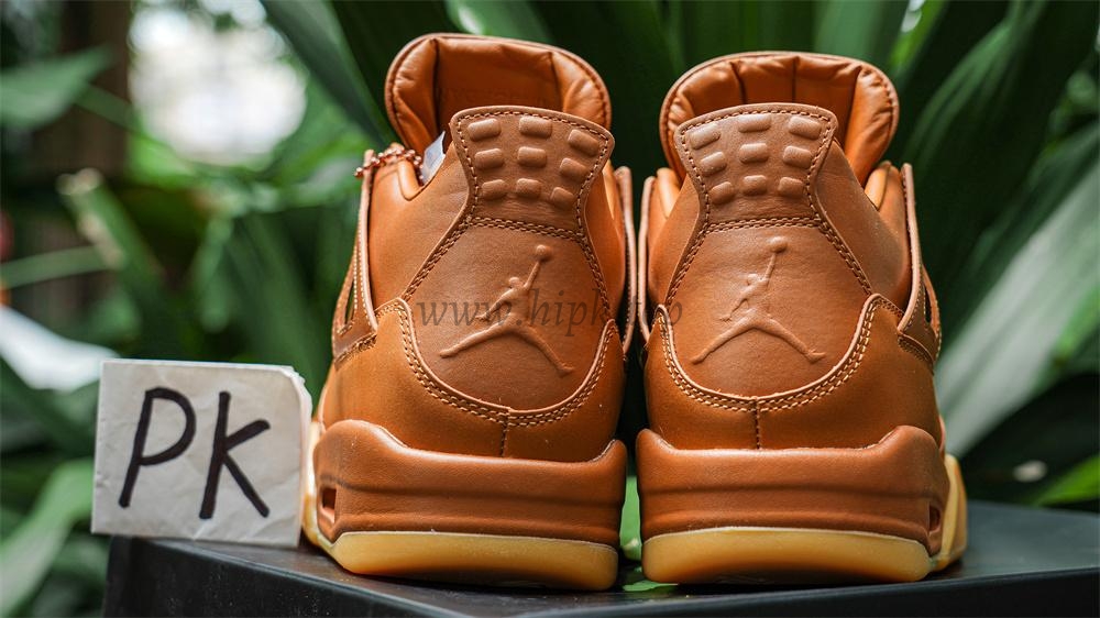 PK GOD Jordan 4 Retro Ginger Wheat RETAIL MATERIALS READY TO SHIP