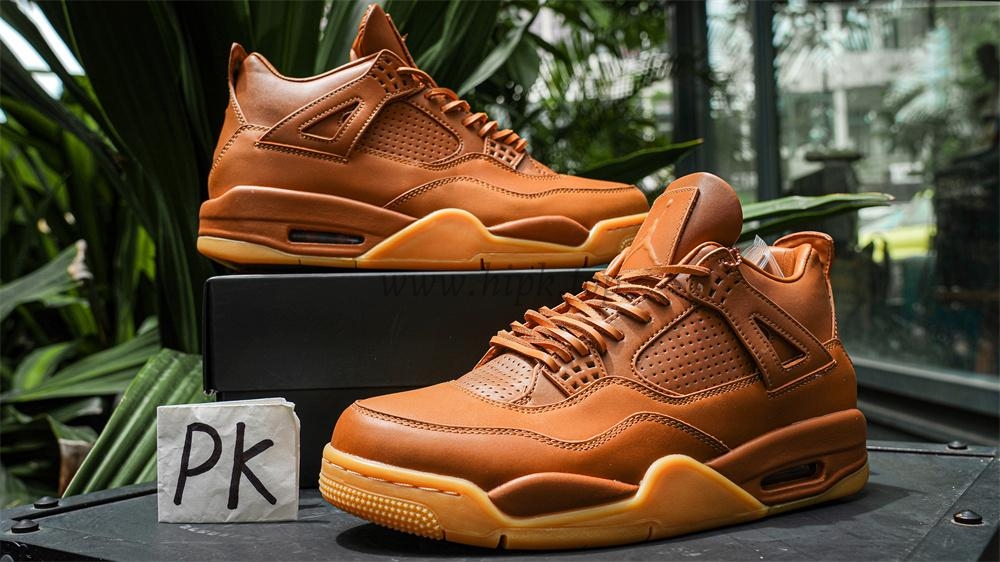 PK GOD Jordan 4 Retro Ginger Wheat RETAIL MATERIALS READY TO SHIP