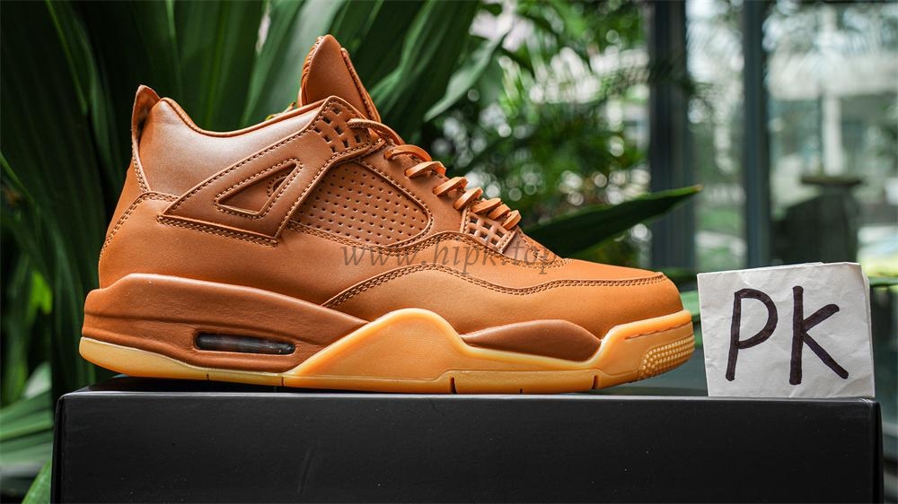 PK GOD Jordan 4 Retro Ginger Wheat RETAIL MATERIALS READY TO SHIP