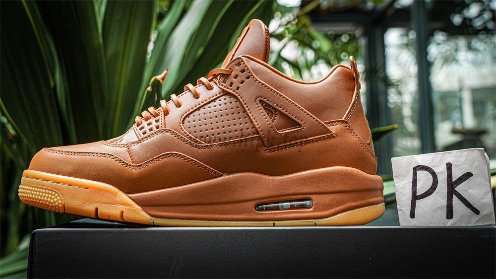 PK GOD Jordan 4 Retro Ginger Wheat RETAIL MATERIALS READY TO SHIP