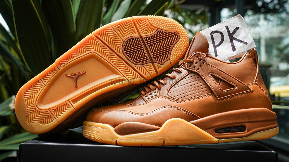 PK GOD Jordan 4 Retro Ginger Wheat RETAIL MATERIALS READY TO SHIP